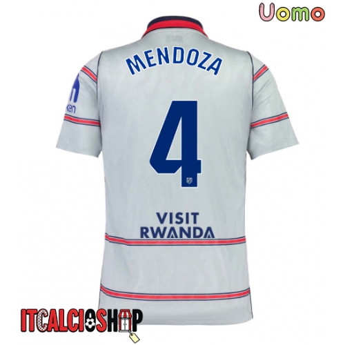 Atletico Madrid Rodrigo Mendoza #4 Terza Maglia 2026-27 Manica Corta
